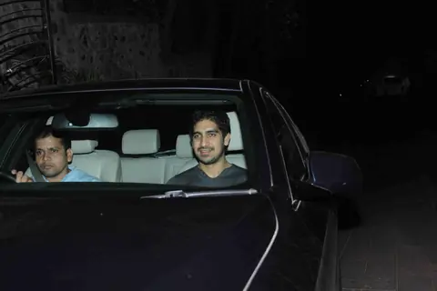 Ayan Mukerji at Manish Malhotra's Bash