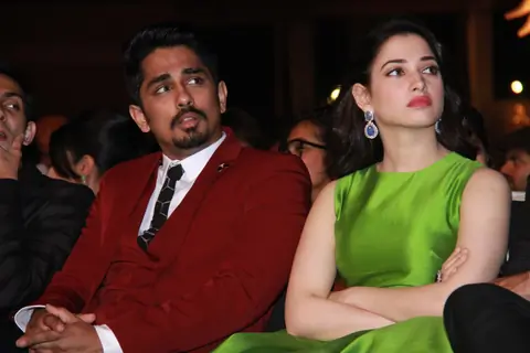 Siddharth and Tamannaah Bhatia at IIFA Utsavam Day 1