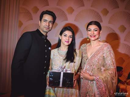 Sushmita Sen at Asin Thottumkal and Business tycoon Rahul Sharma's Wedding Reception