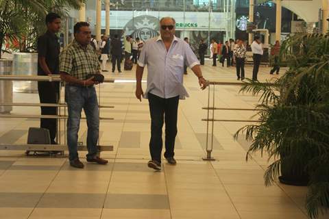 Boney Kapoor Snapped at Airport