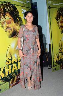 Sunidhi Chauhan at Special Screening of 'Saala Khadoos'