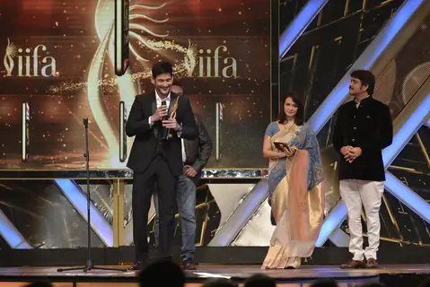 Mahesh Babu and Nagarjuna at IIFA Utsavam Day 2