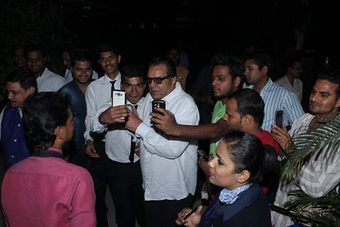 Dharmendra Snapped at Airport