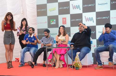 Sunny Leone and Milap Zaveri at Promotions of Mastizaade