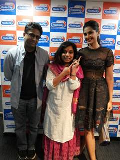 Sonam Kapoor for Promotions of 'Neerja' at Radio City FM 91.1