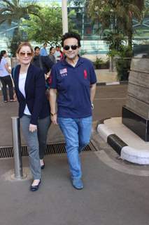 Adnan Sami Snapped at Airport