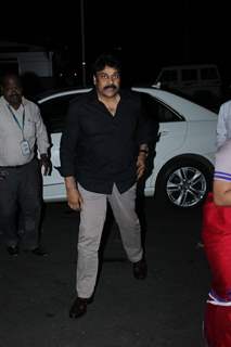 Chiranjeevi Snapped at Airport