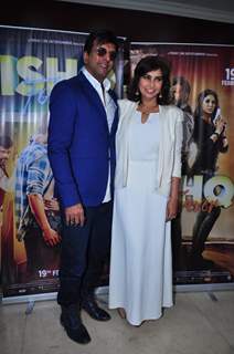 Javed Jaffrey and Lisa Ray at Promotions of 'Ishq Forever'