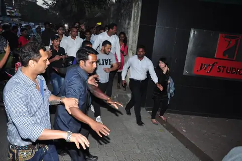 Superstar Salman Khan Snapped Post Shoot at Hard Rock Walks Down the Road Instead of Getting in Car