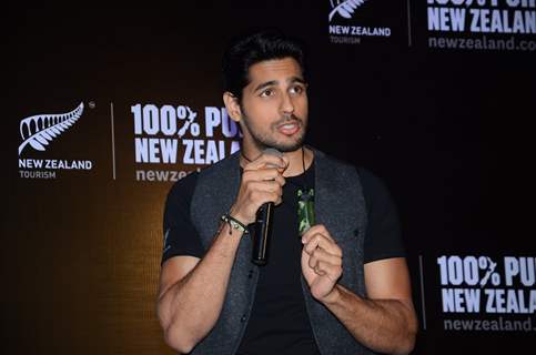 Sidharth Malhotra at Launch of New Tourism Campaign for New Zealand