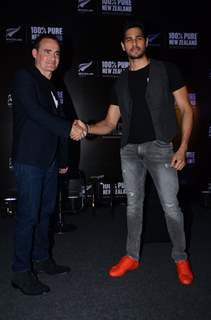 Sidharth Malhotra at Launch of New Tourism Campaign for New Zealand