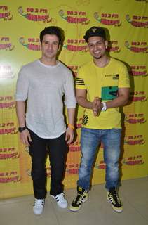 Girish Kumar and Parichay for Promotions of Loveshhuda at Radio Mirchi