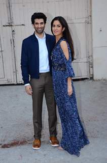 Aditya Roy Kapur and Katrina Kaif Snapped at Mehboob Studio