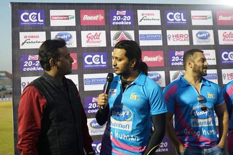 Riteish Deshmukh  Snapped at CCL Match