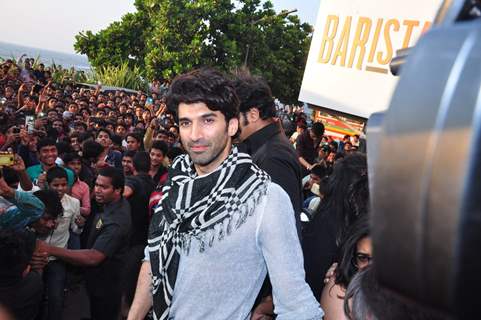 Aditya Roy Kapoor's Coffee Date at Cafe Barista for Fitoor Promotions