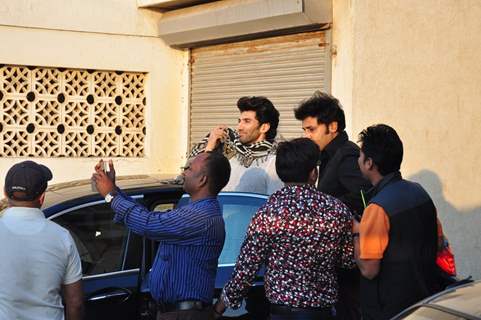 Aditya Roy Kapoor's Coffee Date for Fitoor Promotions