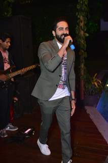 Ayushmann Khurrana Sings at Cocktail Party for Ali Merchant and Anam