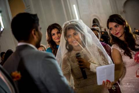 Raveena Tandon's Daughter's Marriage in a Christian Style