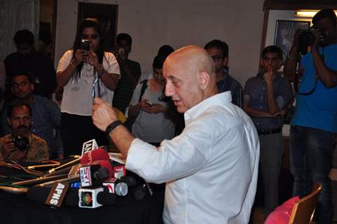 Anupam Kher Held Press Meet for 'Pakistan Visa Issue'