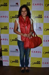 Special Screening of film 'Carol' hosted by Anupama Chopra