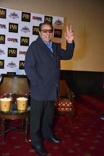 Dharmendra at Promotions of Ghayal Once Again in Delhi