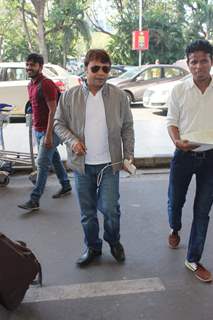 Rajpal Yadav Snapped at Airport