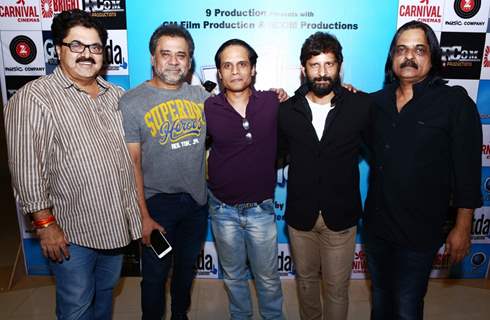 Ashoke Pandit and Anees Bazmee at Special Screening of BHK Bhalla@Halla.Kom