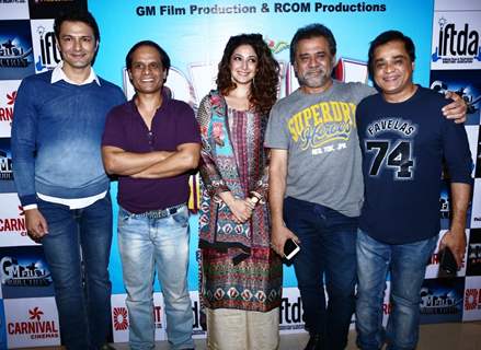 Ujjwal Rana, Rakesh Chaturvedi, Inshika Bedi, Anees Bazmee at Screening of BHK Bhalla@Halla.Kom