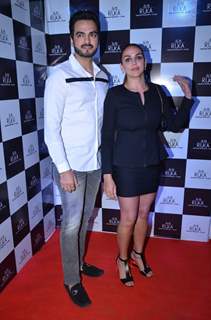 Bharart Takhtani and Esha Deol at Shamita Shetty's Birthday Bash