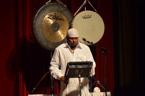 Sivamani at Ustad Zakir Hussain's Tribute to Father Ustad Allaraakhan Event