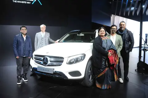 A.R. Rahman at Auto Expo 2016 in Delhi