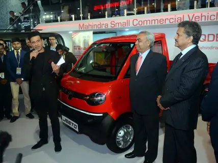 Manoj Bajpayee at Launch of  Mahindra Jeeto at Auto Expo 2016 in Delhi