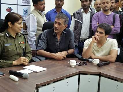 Prakash Jha & Manav Kaul meets real life Abha Mathur, CID IG Sampat Meena Promotes Jai Gangaajal