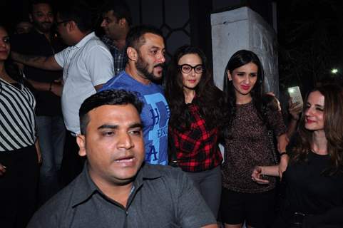 Preity Zinta Celebrates her Birthday With Salman Khan and with Friends at Olive