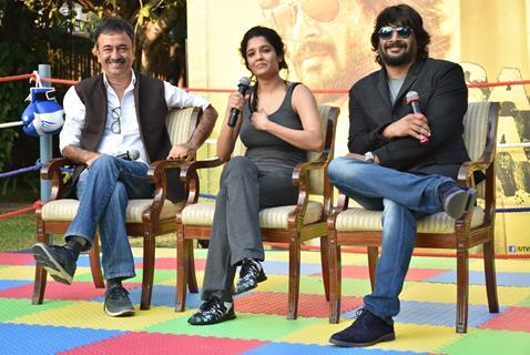 Promotions of Saala Khadoos with Ritika Singh and R Madhavan