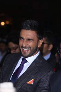 Ranveer Singh at NDTV Indian of the Year Awards