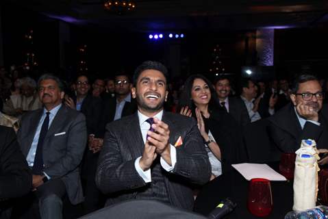 Ranveer Singh at NDTV Indian of the Year Awards