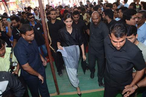 Promotions of Neerja at Xaviers College