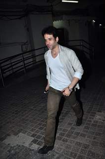 Tusshar Kapoor was snapped at PVR