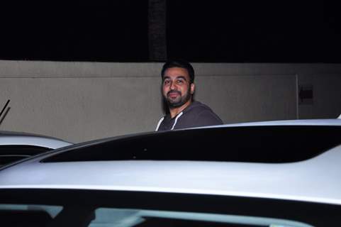 Raj Kundra was snapped at PVR