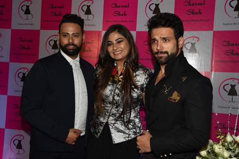 Rithvik Dhanjani and VJ Andy at Charmi Shah's Fashion Show