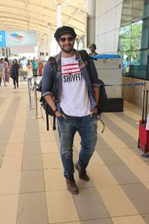 Ali Fazal Snapped at Airport