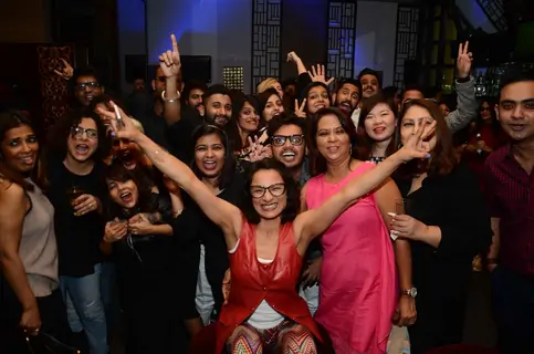 Adhuna Akhtar's Bash with other Hair Stylsists