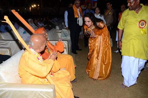 Hema Malini at Launch of ISKCON Film 'Joy of Devotion'