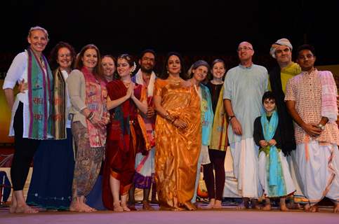 Hema Malini at Launch of ISKCON Film 'Joy of Devotion'