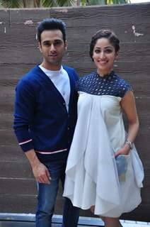 Pulkit Samrat and Yami Gautam at Press Meet of 'Sanam Re'