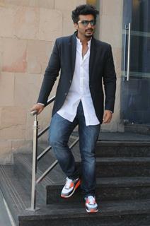 Arjun Kapoor Promotes Khatron Ke Khiladi 7 in Delhi