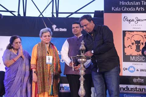 Chief Minister Devendra Fadnavis at Inauguration of Kala Ghoda Festival '166