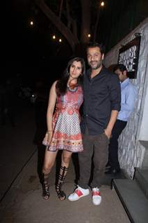 Abhishek Kapoor and Pragya Yadav Snapped at NIDO