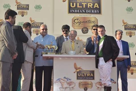 Vijay Mallya at Kingfisher Ultra Derby 2016